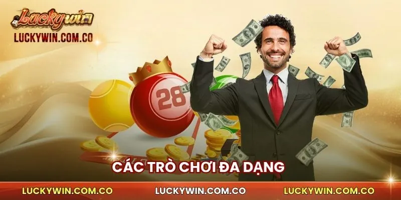 Các trò chơi đa dạng